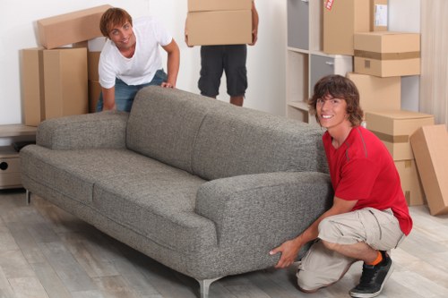 Organised storage units used for removals and storage in Osterley