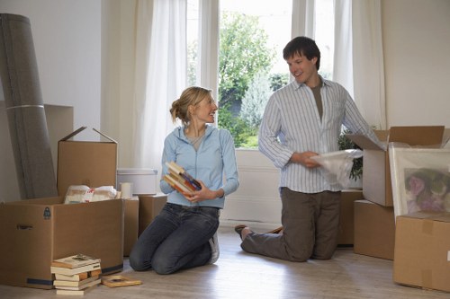 Packing and secure handling for local removals in Osterley